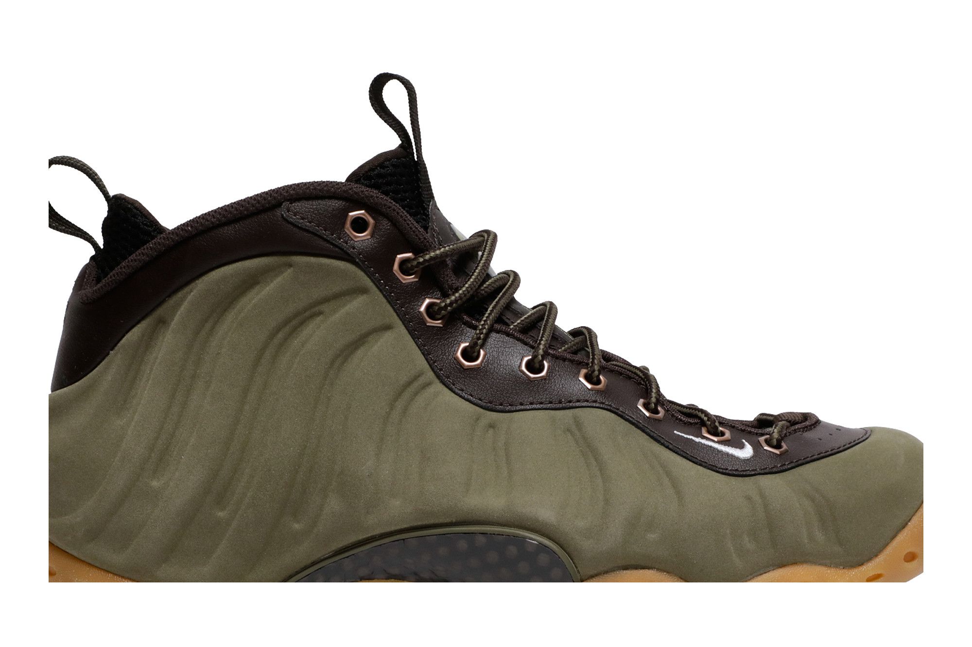 Olive green foamposite deals