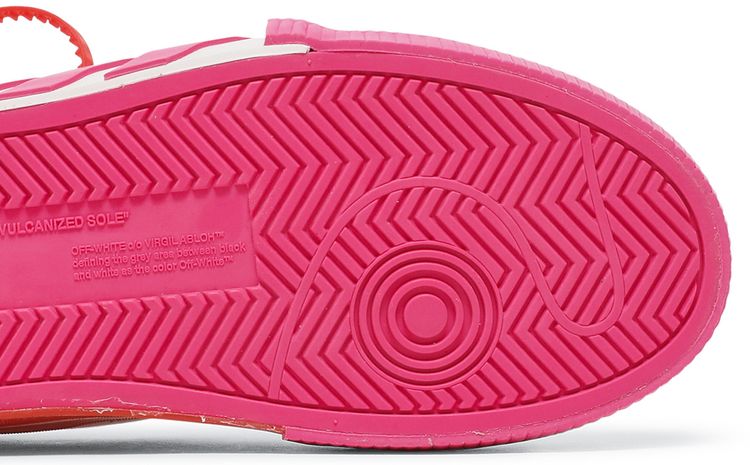 Off White Wmns Arrow Vulcanized Low White Fuchsia