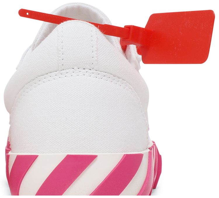 Off White Wmns Arrow Vulcanized Low White Fuchsia