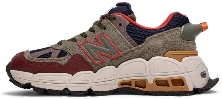 New Balance Salehe Bembury x 574 YURT Team Forest Green