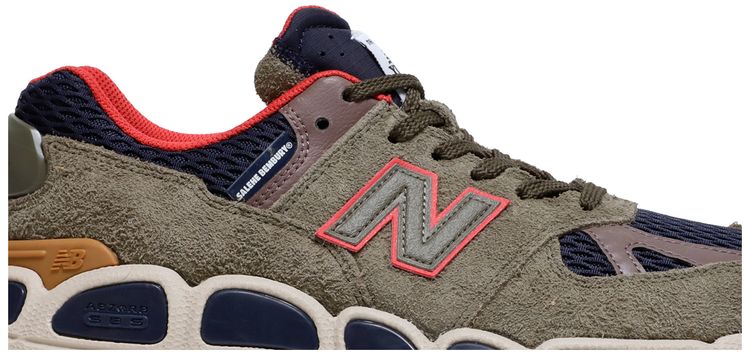 New Balance Salehe Bembury x 574 YURT Team Forest Green