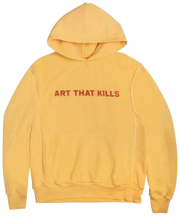 Gallery Dept Art That Kills Reversible Hoodie Gold