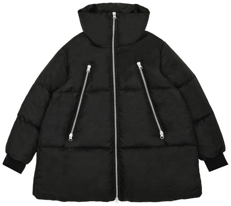 MM6 Maison Margiela Padded Down Jacket Black