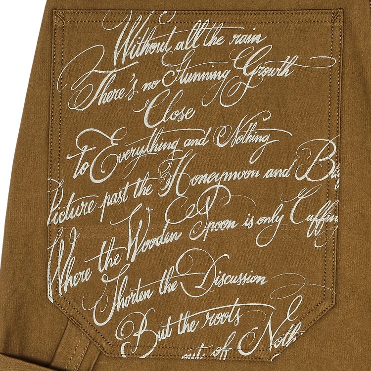 Junya Watanabe Carhartt Ottolenghi Trouser Beige