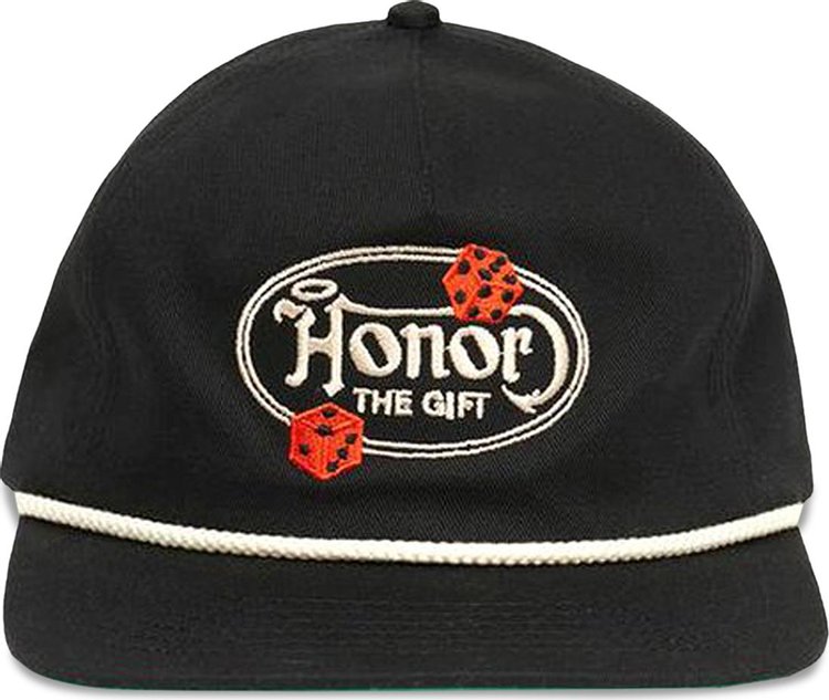 Honor The Gift Retro Unstructured Cap Hat 'Black'