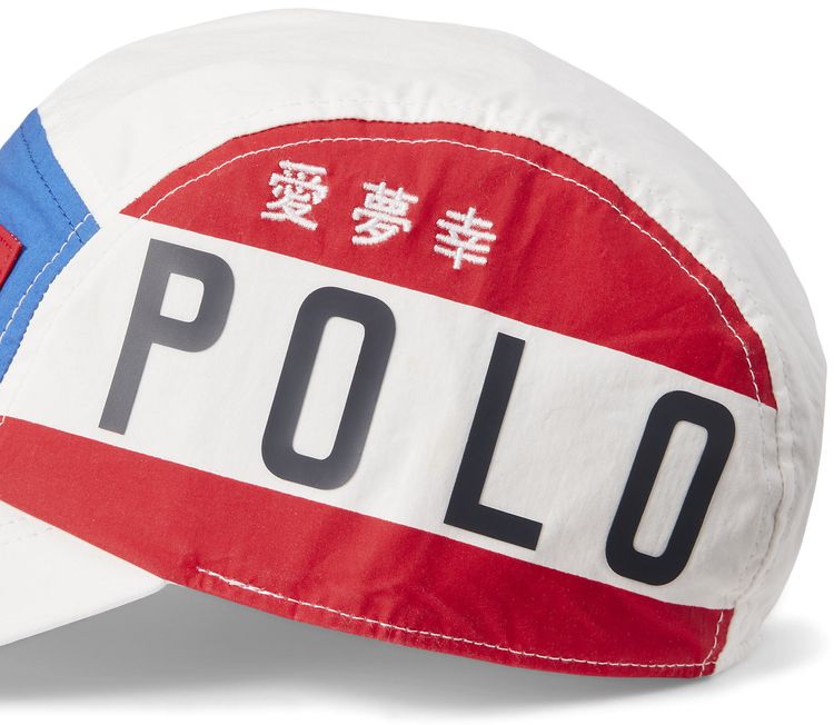 Polo Ralph Lauren Tokyo Stadium Five Panel Cap WhiteSapphire Star