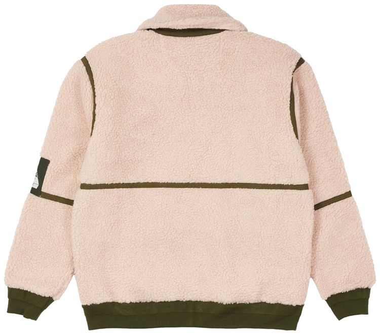 Palace Sherpa Flight Jacket PinkOlive