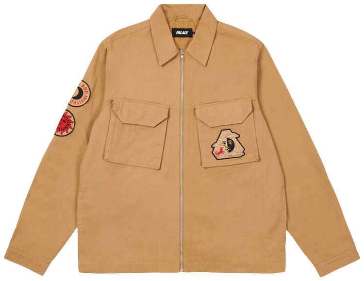 Palace Da One Cargo Jacket Sand