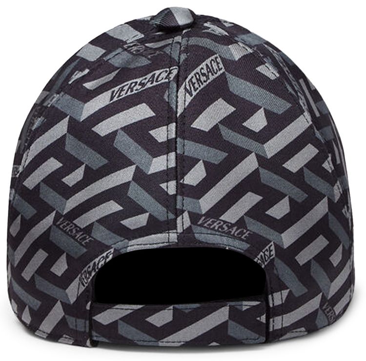 Versace Medusa Smile Logo Cap BlackGrey