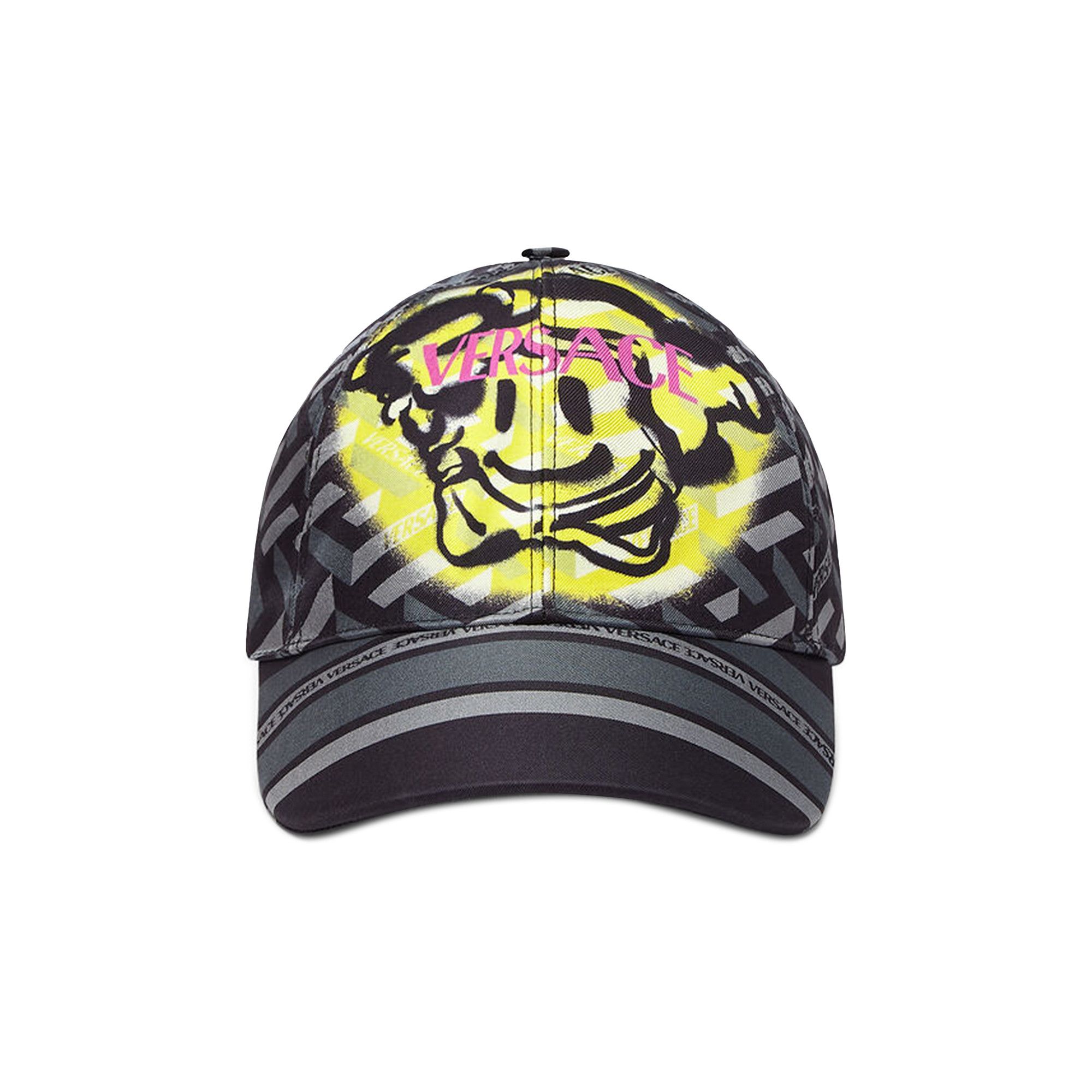 VERSACE キャップ 黒 楽天市場】ヴェルサーチ キャップ ロゴ 刺繍 ブラック ライト