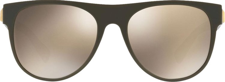 Versace D Frame Acetate Sunglasses 'Black'
