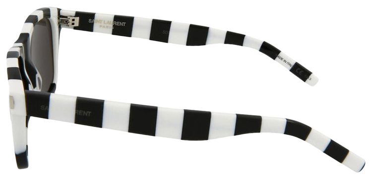 Saint Laurent Square Frame Acetate Sunglasses Multicolor