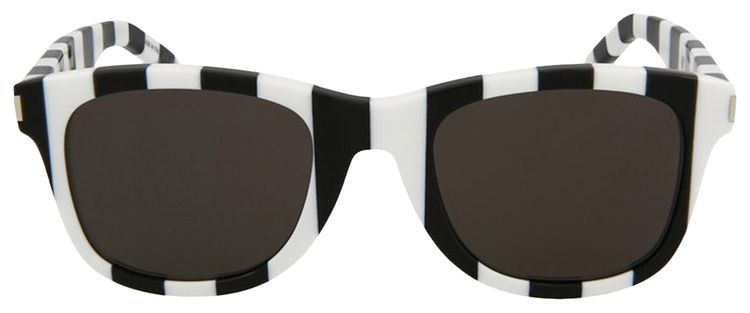 Saint Laurent Square Frame Acetate Sunglasses Multicolor