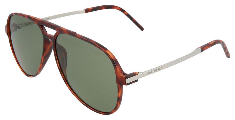 Saint Laurent Aviator Sunglasses Brown