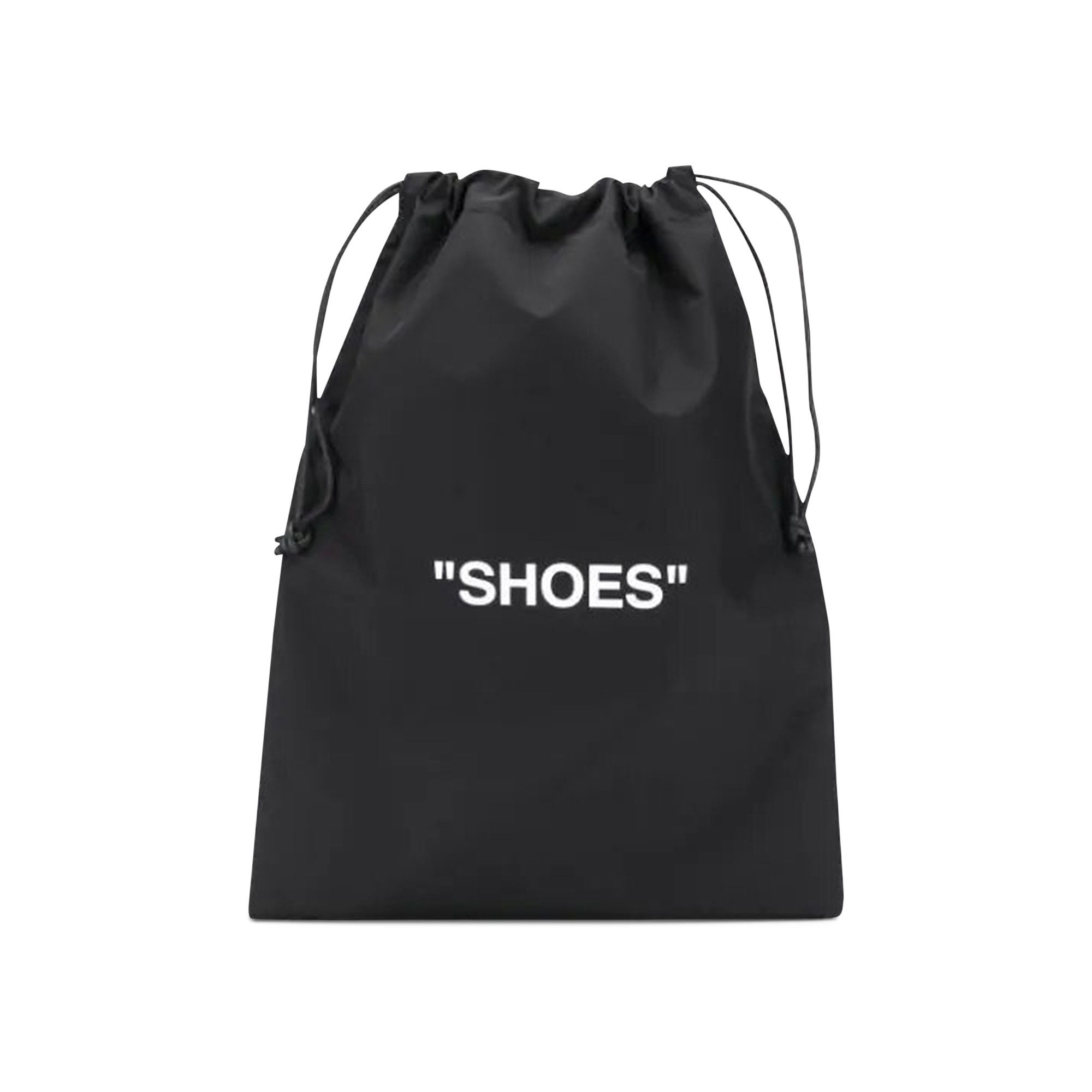 Off white string top bag