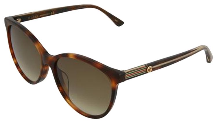 Gucci Cat Eye Acetate Frame Sunglasses Brown