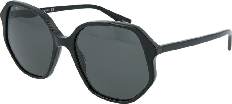 Gucci Square Acetate Sunglasses Blue