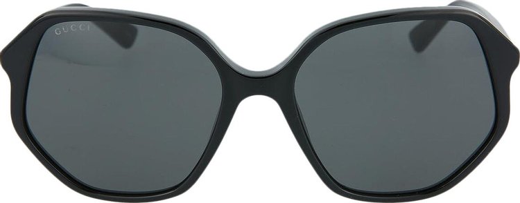 Gucci Square Acetate Sunglasses 'Blue'