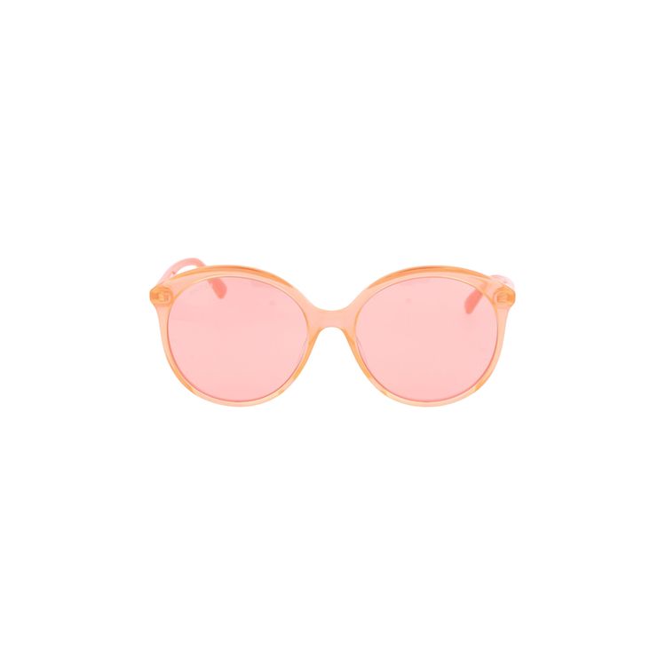 Gucci Round Oval Sunglasses Orange