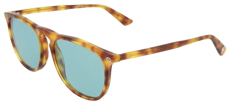 Gucci D Frame Acetate Sunglasses Yellow
