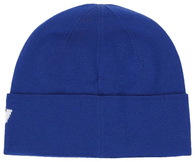 Givenchy Logo Wool Beanie Blue