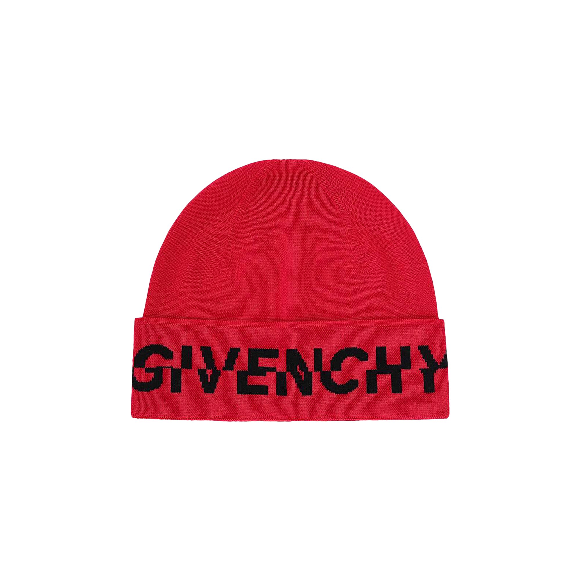 Buy Givenchy Logo Wool Beanie 'Pink' - GVCAPP U1842 1 | GOAT