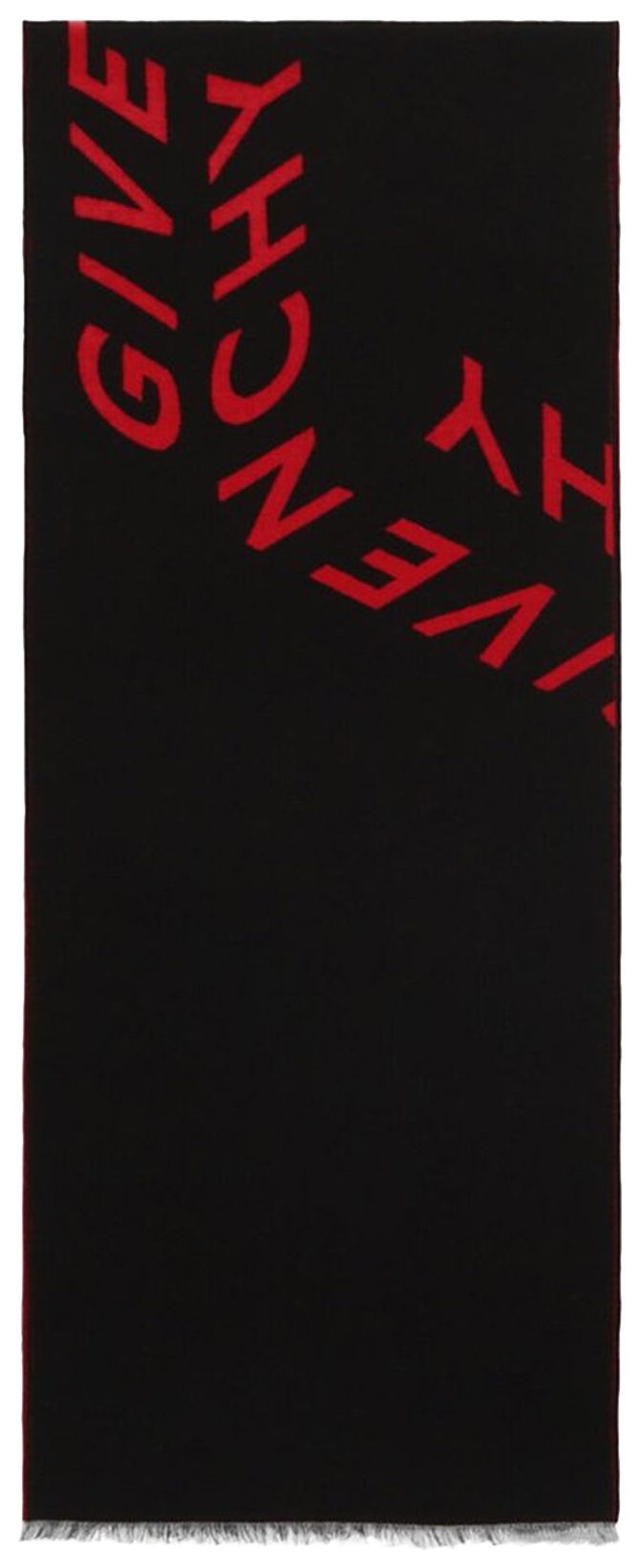 Givenchy Logo In A Box Scarf Black