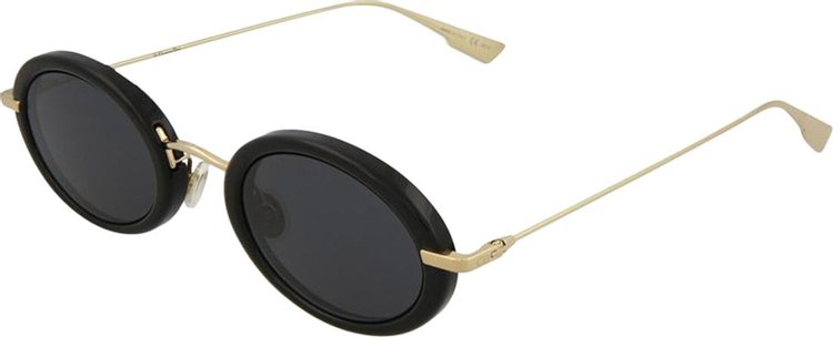 Dior Oval Metal Sunglasses Black