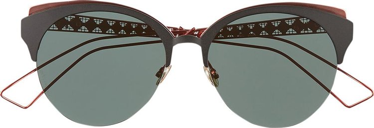 Dior Cat Eye Metal Sunglasses 'Black'