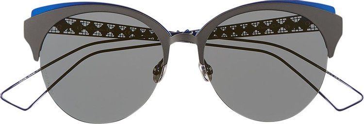 Dior Cat Eye Metal Sunglasses 'Black'