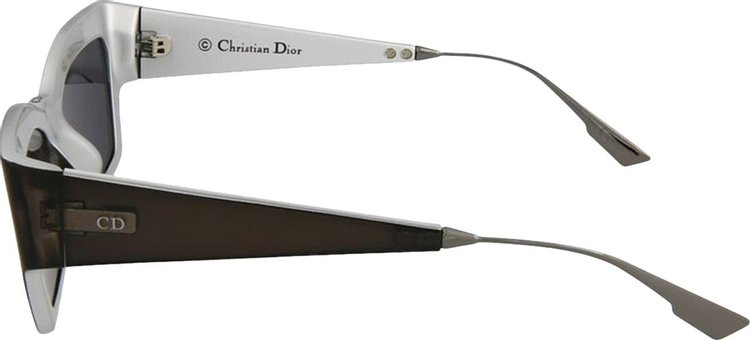 Dior Rectangle Frame Acetate Sunglasses Grey