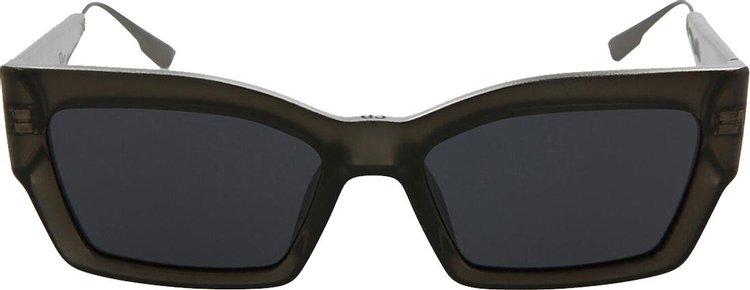 Dior Rectangle Frame Acetate Sunglasses Grey