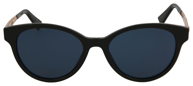 Dior Round Frame Acetate Sunglasses Black