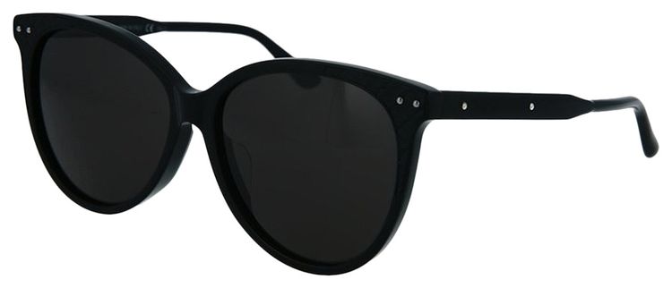 Bottega Veneta Cat Eye Acetate Sunglasses Black