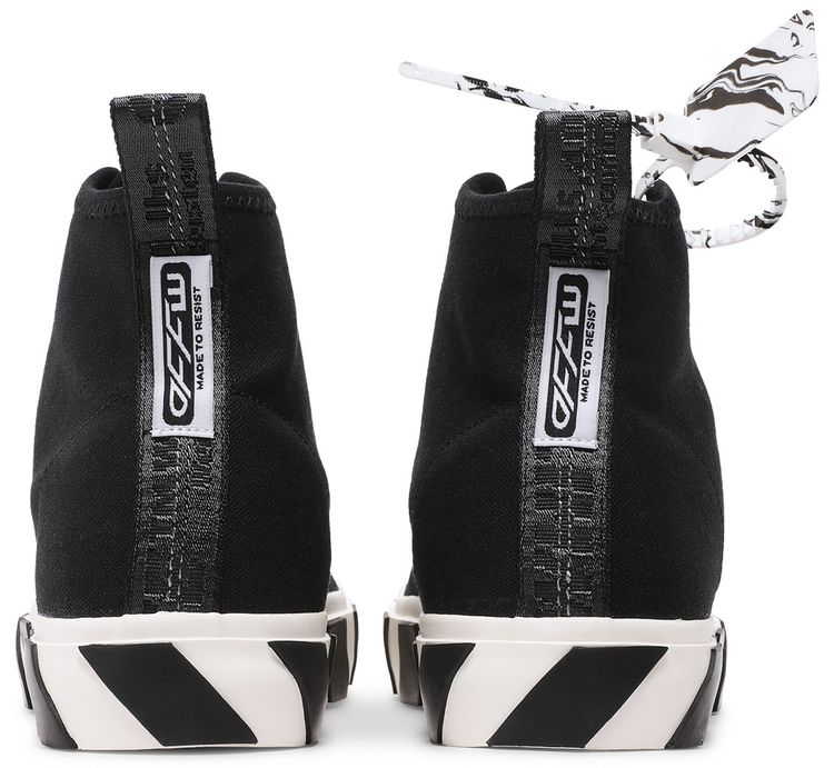 Off White Vulc Sneaker Mid Black White