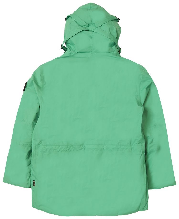 Stone Island Real Down Coat Green