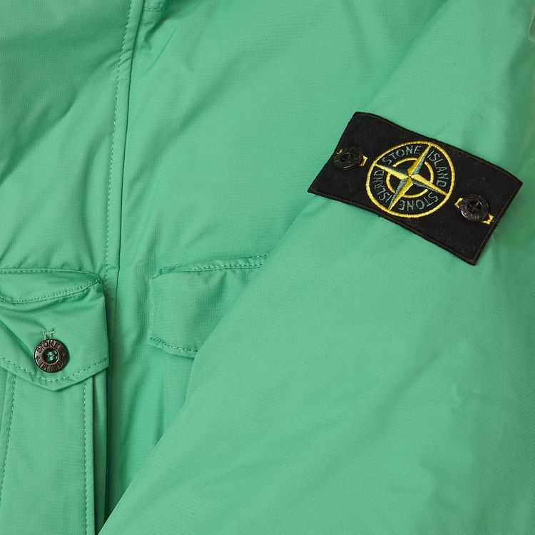 Stone Island Real Down Coat Green