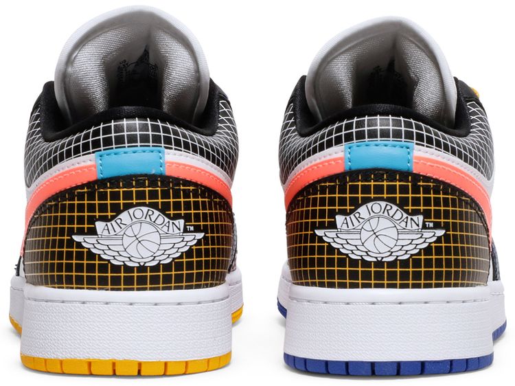 Air Jordan 1 Low MMD BG Multi Grid