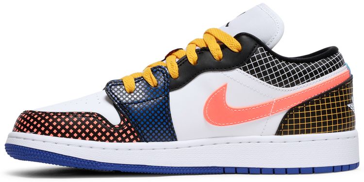 Air Jordan 1 Low MMD BG Multi Grid
