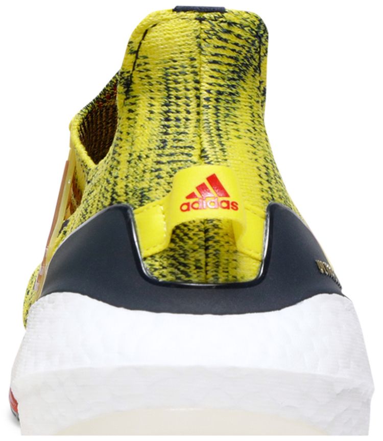 Adidas UltraBoost 21 Bright Yellow Navy