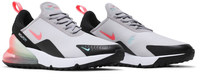 Nike Air Max 270 Golf Atmosphere Grey Hot Punch