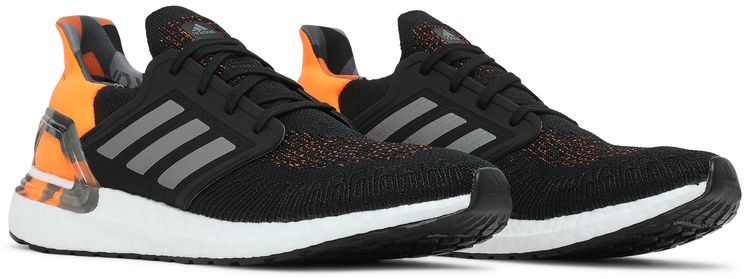 Adidas UltraBoost 20 Black Signal Orange
