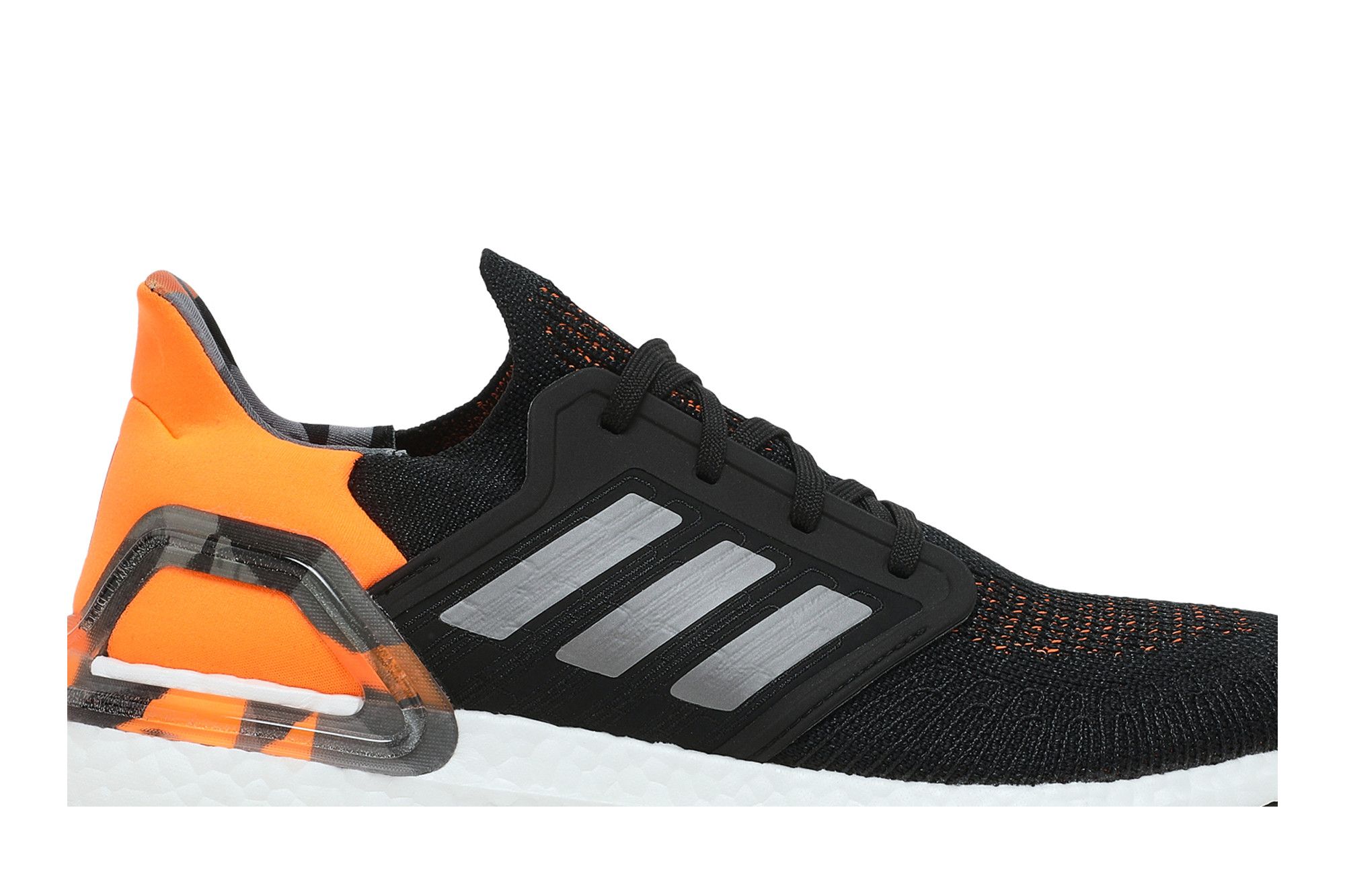 Buy UltraBoost 20 Black Signal Orange FV8322 GOAT
