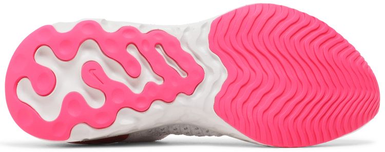 Nike Wmns React Phantom Run Flyknit 2 Platinum Tint Chile Red