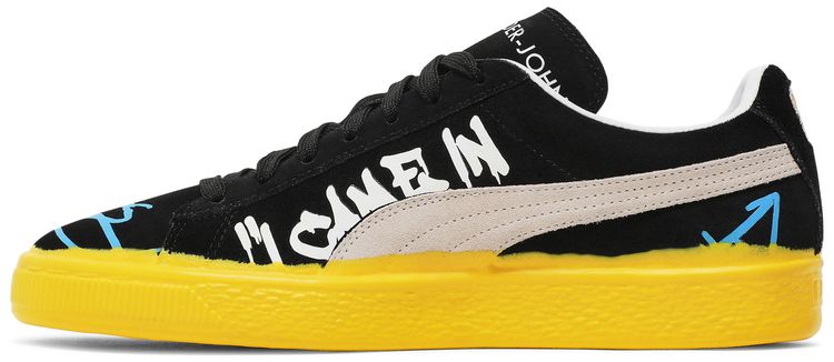 G Tag x Puma Suede Alexander John Design   Black