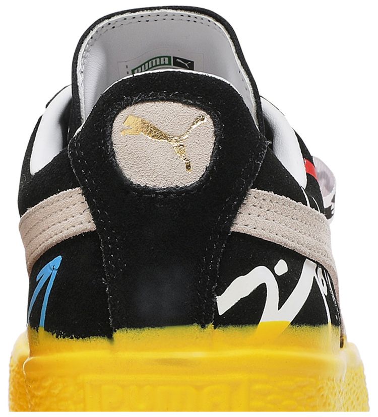 G Tag x Puma Suede Alexander John Design   Black