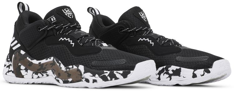 Adidas DON Issue 3 Paint Smudge   Black