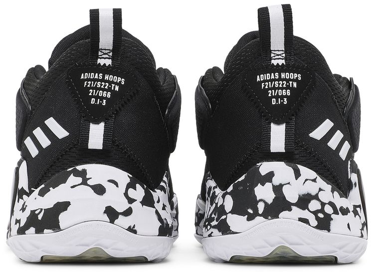 Adidas DON Issue 3 Paint Smudge   Black