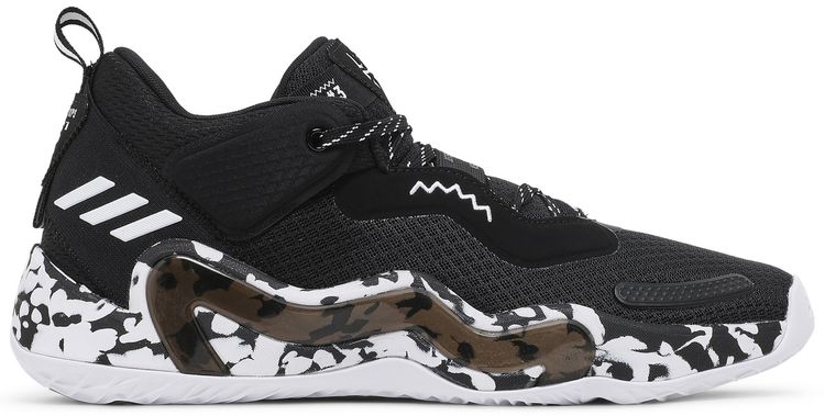 Adidas DON Issue 3 Paint Smudge   Black