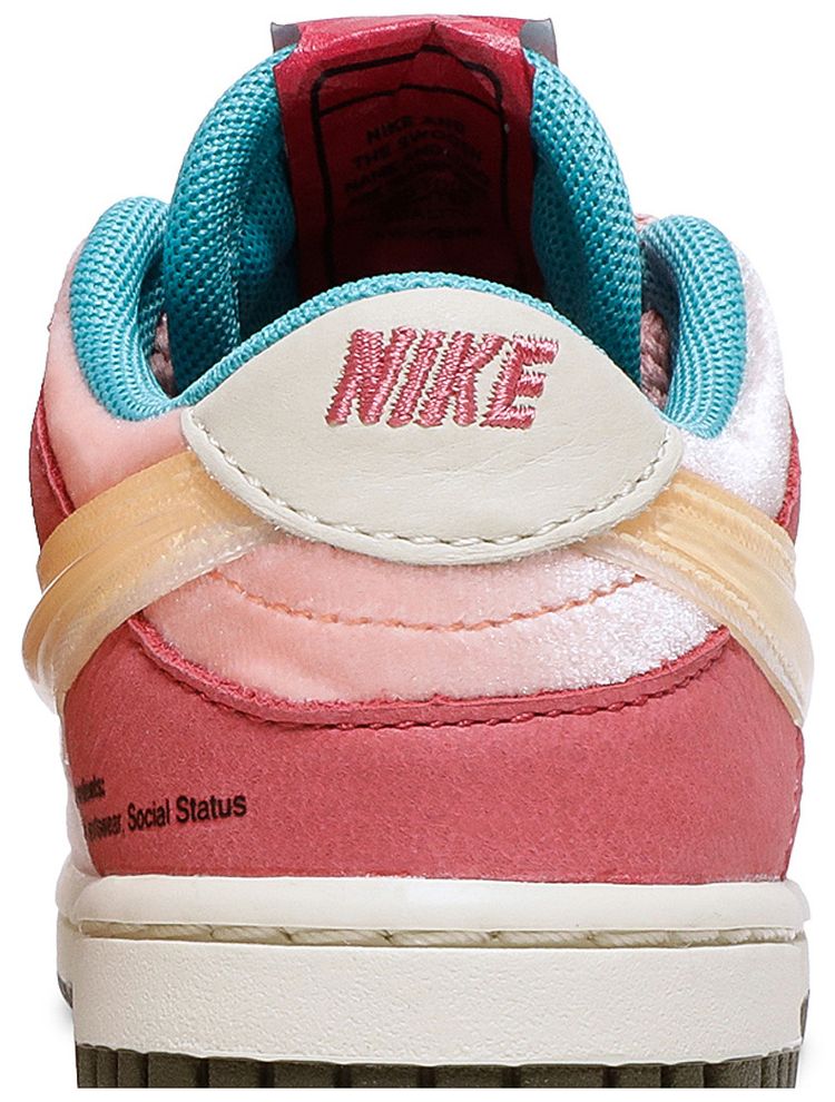 Social Status x Nike Dunk Low TD Strawberry Milk